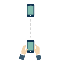 graphic of small business conference calling